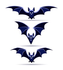 Cartoon vampire bat