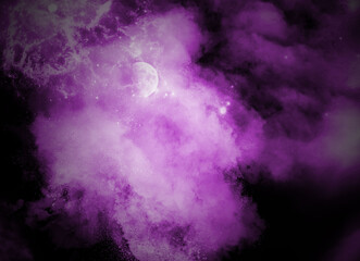 abstract colorful cosmos nebula star stars background bg wallpaper art