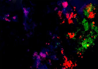 赤と黒の滲むテクスチャ背景
