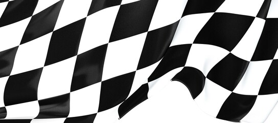 Obraz premium finish flag finishflag background muster