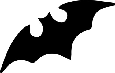 Bats icons. cute black bat wings spread. silhouette of bat. Bat black silhouette. Symbol Halloween holiday. dark vampire