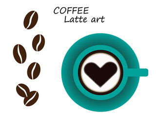 コーヒーのイラスト素材