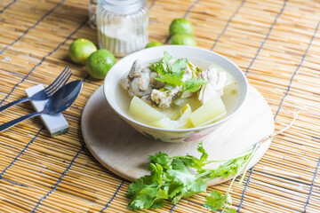 boiled hatch dinner with family time