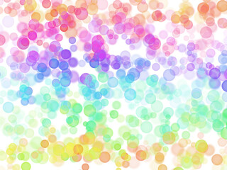 Bokeh Abstract Background. Abstract scribble texture. Abstract watercolor on white background.