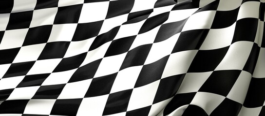 Obraz premium checkered flag, end race background