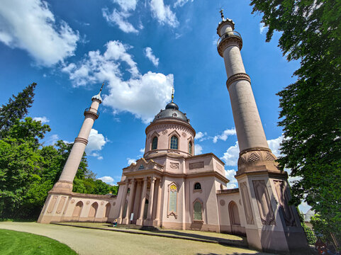 Moschee im Schlossgarten in Schwetzingen