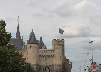 Fragment of a medieval castle 