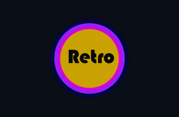 summer, autumn background in retro style with tropical leaves. sun, sunset. bright background in retro 80s style.
Vector retro poster for your design. Retro style tropical sunset with palm silhouette 