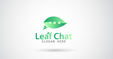 Elegant Logo, leaf concept, Vector Illustration eps.10