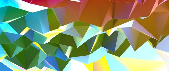 background design Geometric background in Origami style and abstract