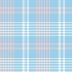 Pastel Asymmetric Plaid textured Seamless Pattern