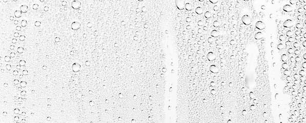 white background water drops on glass, abstract design overlay wallpaper