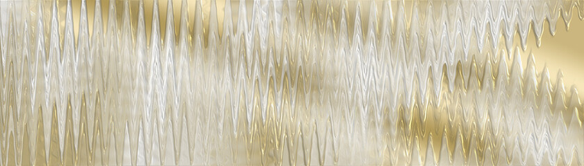 Amazing abstract golden texture. Vertical banner with great shades of color. With glowing effects. Wavy flowing trendy modern background. Great design background for your own creation.