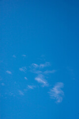 Fototapeta na wymiar Ciel nuageux d'été