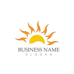 Sun Vector illustration Icon