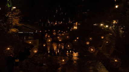 Obraz premium night view of the city