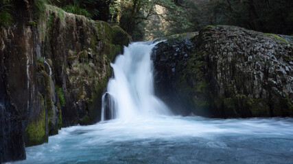 Fototapeta premium waterfall in the mountains