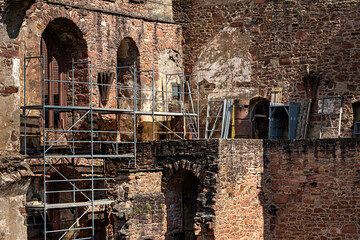 die Ruine vom Schloss Heidelberg