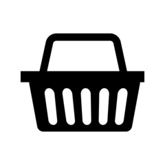 Basket icon vector. cart illustration sign. supermarket symbol or logo. © Denys