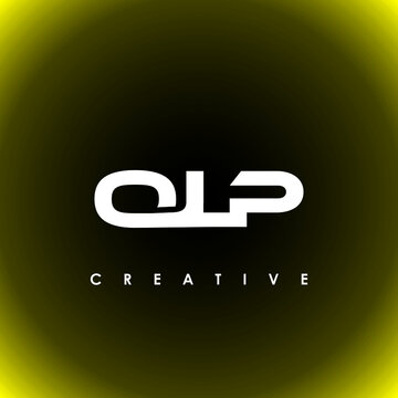 OLP Letter Initial Logo Design Template Vector Illustration