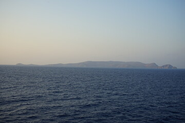 Fototapeta premium Dia uninhabited island off the northern coast of Crete Greece 