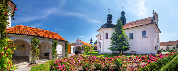 The Church of the Assumption of Our Lady, Klokoty, Tabor, Czech republic