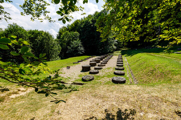 Obraz premium The Dacian Ruins of Sarmizegetusa Regia in Romania