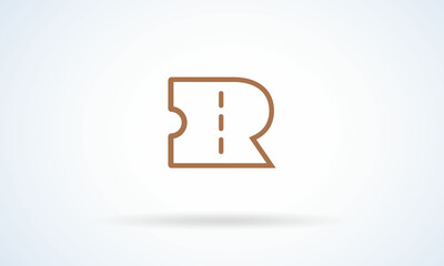 r logo