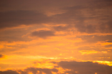 Beautiful Cloudscape in the Morning