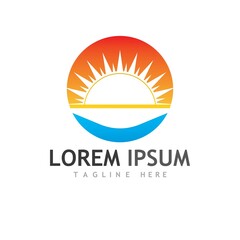 Sun Vector illustration Icon