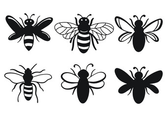 Bee Bundle, Bee set decoration for T-shirt