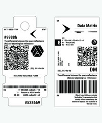BARCODE LABEL SET