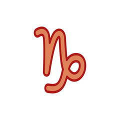 capricorn symbol design