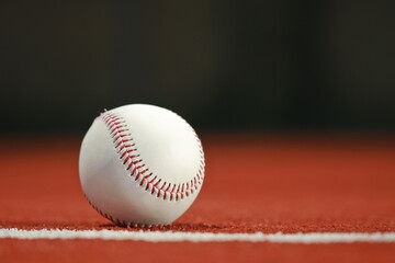 Baseball on turf