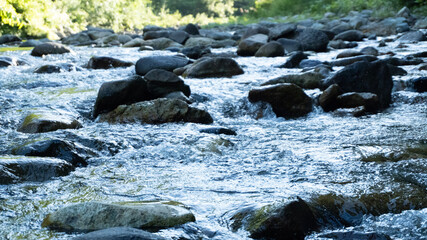 stream in the mountains