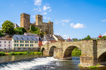 Burg Runkel, Hessen, Deutschland 