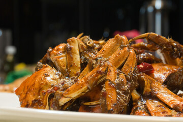 中華料理 香辣蟹	
