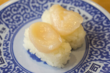 回転寿司　ホタテ貝柱	
