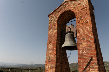 The small medieval village of Vinci in Tuscany