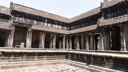 the facade of the palace