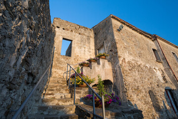 Panorama della città di agropoli, cilento, campania