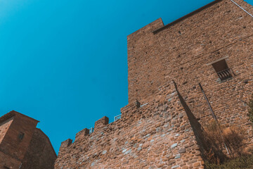 The small medieval village of Vinci in Tuscany