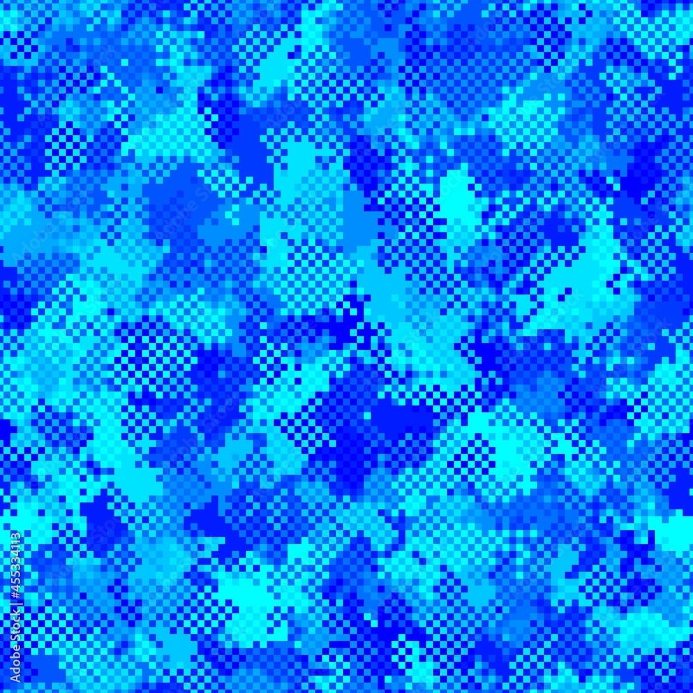 Canvas Prints abstract pixel texture with squares for banner, card, web or textile prints