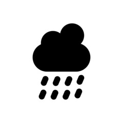 Cloud rain icon