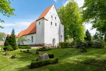 Kirche in Sieseby, Schleswig-Holstein, Deutschland