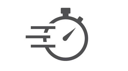 Stopwatch Timer icon. Vector isolated editable illustration