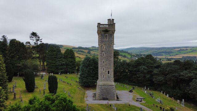 Hector MacDonald monument, Dingwall, Scotland