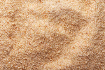 Background of golden roasted breadcrumbs