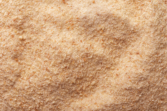 Background of golden roasted breadcrumbs