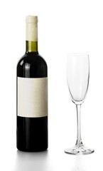 Wine bottle.
